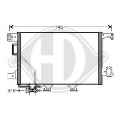 8167112 DIEDERICHS Конденсатор, кондиционер