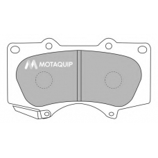LVXL1106 MOTAQUIP Комплект тормозных колодок, дисковый тормоз