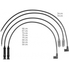 0300891006 BERU Комплект проводов зажигания