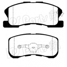 IBD-1615 IPS Parts Комплект тормозных колодок, дисковый тормоз