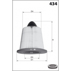 EL3870 MECAFILTER Воздушный фильтр