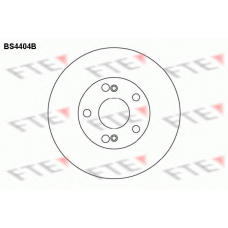 BS4404B FTE Тормозной диск