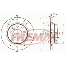 BD-2315 FREMAX Тормозной диск