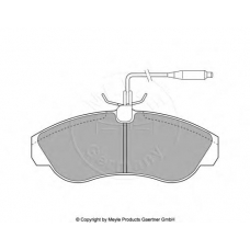 025 217 9919 MEYLE Колодки тормозные