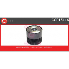 CCP15116 CASCO Ременный шкив, генератор
