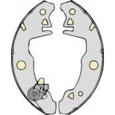 K560819 MGA Комплект тормозов, барабанный тормозной механизм