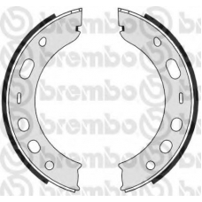 S 65 503 BREMBO Комплект тормозных колодок, стояночная тормозная с