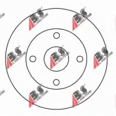 15812 ABS Тормозной диск