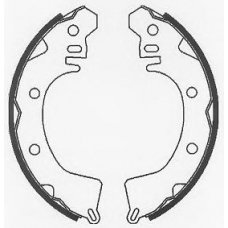 BS738 QUINTON HAZELL Комплект тормозных колодок