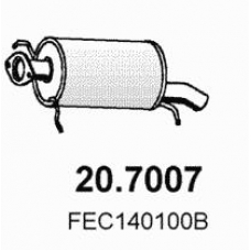 20.7007 ASSO Глушитель выхлопных газов конечный