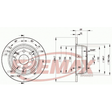 BD-9041 FREMAX Тормозной диск