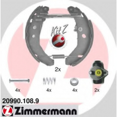 20990.108.9 ZIMMERMANN Комплект тормозных колодок