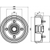 61308 PAGID Тормозной барабан
