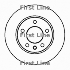 FBD326 FIRST LINE Тормозной диск