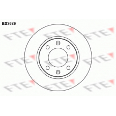 BS3689 FTE Тормозной диск
