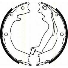 8100 18007 TRISCAN Комплект тормозных колодок, стояночная тормозная с