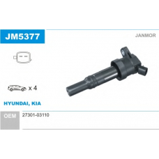 JM5377 JANMOR Катушка зажигания