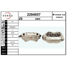 2284057 EAI Тормозной суппорт