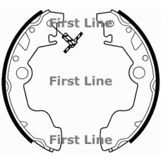 FBS265 FIRST LINE Комплект тормозных колодок