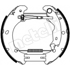 51-0089 METELLI Комплект тормозных колодок