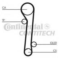CT937K1 CONTITECH Комплект ремня грм
