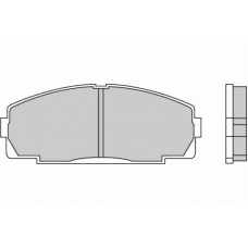 12-0438 E.T.F. Комплект тормозных колодок, дисковый тормоз
