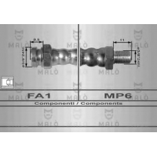 8101 Malo Тормозной шланг