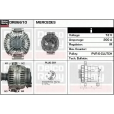 DRB6610 DELCO REMY Генератор
