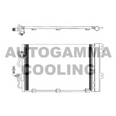 103828 AUTOGAMMA Конденсатор, кондиционер