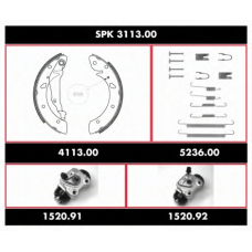 SPK 3113.00 ROADHOUSE Комплект тормозов, барабанный тормозной механизм