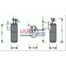 8910501 KUHLER SCHNEIDER Осушитель, кондиционер