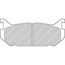 FDB869 FERODO Комплект тормозных колодок, дисковый тормоз