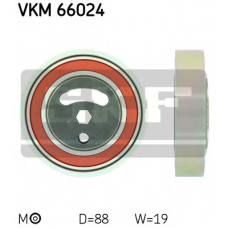 VKM 66024 SKF Натяжной ролик, поликлиновой  ремень