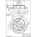 BS 7396 BRECO Тормозной диск