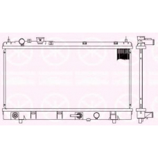 3407302173 KLOKKERHOLM Радиатор, охлаждение двигателя