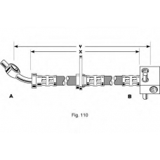 PHD271 TRW Тормозной шланг