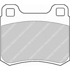 FDB979 FERODO Комплект тормозных колодок, дисковый тормоз