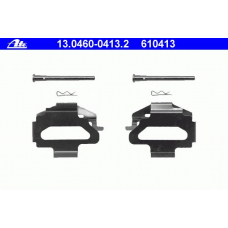 13.0460-0413.2 ATE Комплектующие, колодки дискового тормоза