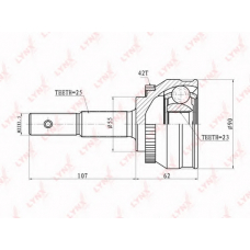 CO-5738A LYNX Co-5738a шрус наружный lynx