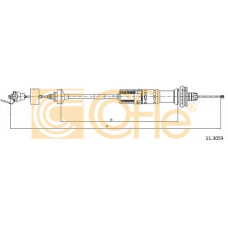 11.3059 COFLE Трос, управление сцеплением