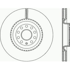 BDA2337.20 OPEN PARTS Тормозной диск