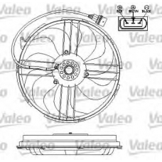 696196 VALEO Вентилятор, охлаждение двигателя