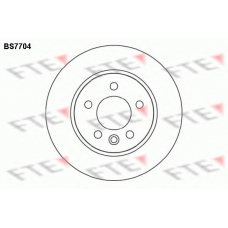 BS7704 FTE Тормозной диск