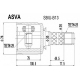 SBIU-B13 ASVA Шарнирный комплект, приводной вал