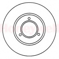 561137B BENDIX Тормозной диск