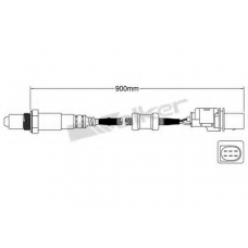 250-25033 WALKER Лямбда-зонд