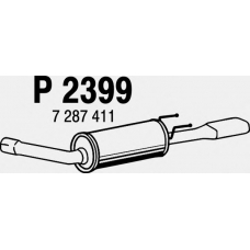 P2399 FENNO Глушитель выхлопных газов конечный