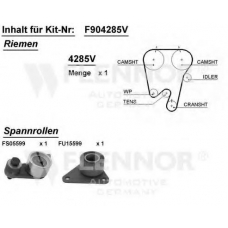 F904257V FLENNOR Комплект ремня грм