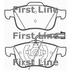 FBP3621 FIRST LINE Комплект тормозных колодок, дисковый тормоз