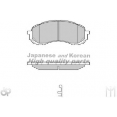 S011-47 ASHUKI Комплект тормозных колодок, дисковый тормоз